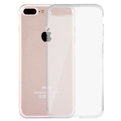 Husa silicon TPU Apple iPhone 7 Plus Ultra Slim Transparenta foto