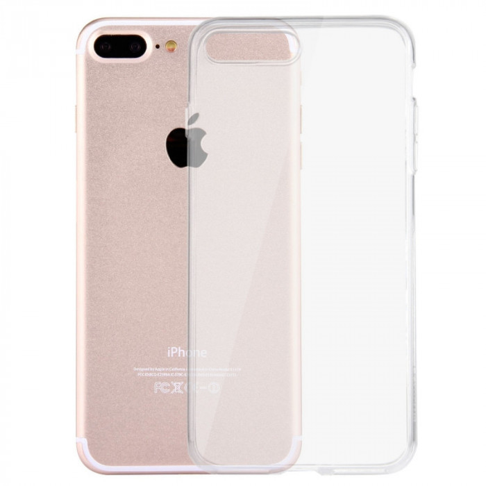 Husa silicon TPU Apple iPhone 7 Plus Ultra Slim Transparenta
