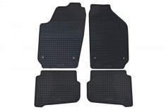 Set 4 covorase auto din mocheta, negru, pentru pentru VW Polo Polo 2002-2009, Cross Polo 2006-2010 foto