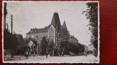 Timisoara 1943 Bul Carol cenz. Timisoara C.P. circ. foto