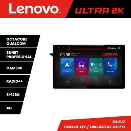 Navigatie Mercedes GLK 2008-2011 NTG4 Lenovo Qualcomm ULTRA 8+128 2K 13 inch qled android 4G DSP gps internet Kit-glk-ntg4 CarStore Technology