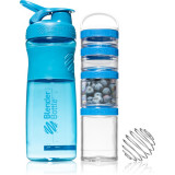 Blender Bottle Sport Mixer&reg; GoStak set cadou Blue(pentru sportivi) culoare