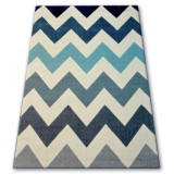Covor Scandi 18248/371 - Zig Zag, 200x290 cm, Dreptunghi, Polipropilena