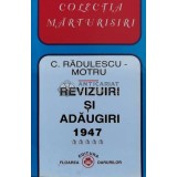 Revizuiri si adaugiri vol.5 1947 - 2001 - C. Radulescu-Motru (V42)