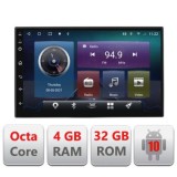 Sistem de navigatie universala Ecran 7&quot; 4+32GB 8Core Android radio gps Internet wifi 4G Carplay CarStore Technology