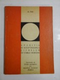 Cumpara ieftin APARITIA SI RASPANDIREA CIFRELOR IN TARILE ROMANE - AL. TOTH