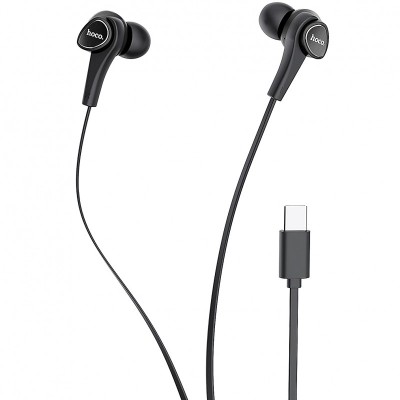 Handsfree Casti In-Ear HOCO M67 Passion, Cu microfon, USB Type-C, Negru foto