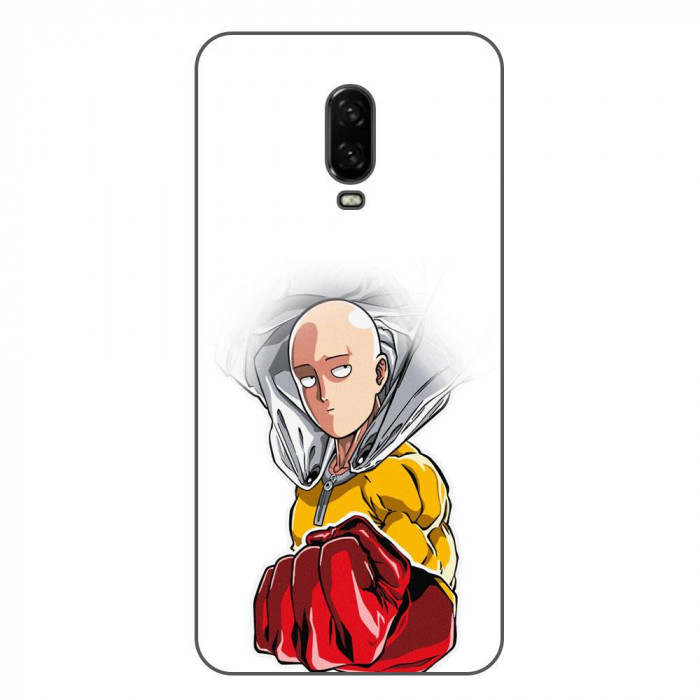 Husa compatibila cu OnePlus 6T Silicon Gel Tpu Model One Punch Man Saitama