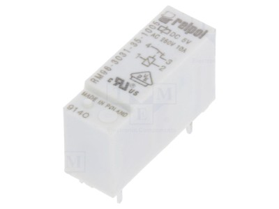 Releu electromagnetic SPST-NC 5VDC 8A foto