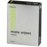 Servetele Male Delay - Cobeco, pentru intarzierea ejacularii, 6 buc