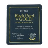 Masca de hidrogel cu perle negre si aur Petitfee