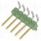 Conector 5 pini, seria AMPMODU MOD II, pas pini 2.54mm, TE Connectivity - 825437-5