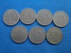 LOT 50 FORINT ANI DIFERITI 7 BUCATI-UNGARIA, Europa