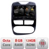 Navigatie Renault Clio 4 V1 5960Pro-467 Android Octa Core Qualcomm 2K Qled 8+128 DTS DSP 360 4G Optical CarStore Technology