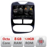 Navigatie Renault Clio 4 V1 5960Pro-467 Android Octa Core Qualcomm 2K Qled 8+128 DTS DSP 360 4G Optical CarStore Technology