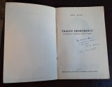 Emil Demetrescu, contributii la cunoasterea vietii si operei - Emil Manu cu dedicatia autorului