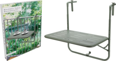 Masa suspendabila pentru balcon Ambiance , 60x43 cm, metal verde foto