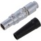 Conector circular MH CONNECTORS 4 pini tată 15A MHCP2B04PS90S