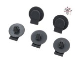 Clema, clips fixare Mini One/Cooper/Cabrio, One/Cooper/Clubman/Clubvan/Coupe/Roadster/Cabrio; ornament aripa, set 10 buc, 07131480418, 07132757821