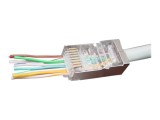 Cumpara ieftin GEMBIRD LC-PTF-01 10 Conectori RJ-45 FTP Pass-Through 10 buc.