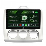 Cumpara ieftin Navigatie Ford Focus MK2 (2004-2011), Clima manuala, Android 13, Z-Octacore 8GB RAM + 256GB ROM, 9 Inch - AD-BGZ9008+AD-BGRKIT112