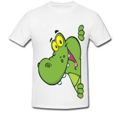 Tricou &amp;quot; Crocodil vesel &amp;quot; foto