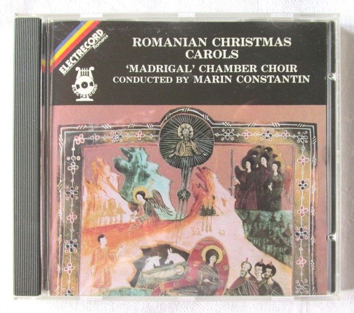 CD: &quot;ROMANIAN CHRISTMAS CAROLS - MADRIGAL&quot;, Electrecord. Colinde romanesti de Craciun. Corul Madrigal. Nou