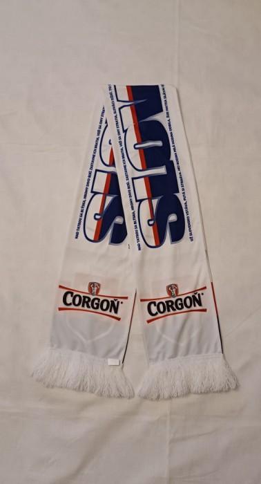 Esarfa fotbal Slovacia, sponsor Corgon Beer