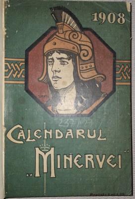 CALENDARUL MINERVEI 1908 foto