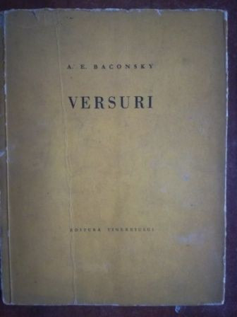 Versuri- A. E. Baconsky