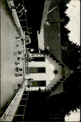 YIMR01835 romania arad moneasa statiune strand costume baie de epoca foto 9x14 foto