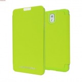 Husa Mercury Techno Flip Samsung Galaxy Note3 N9005 Lime Blister