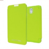 Husa Mercury Techno Flip Samsung Galaxy Note3 N9005 Lime Blister