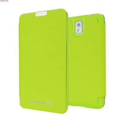 Husa Mercury Techno Flip Samsung Galaxy Note3 N9005 Lime Blister foto