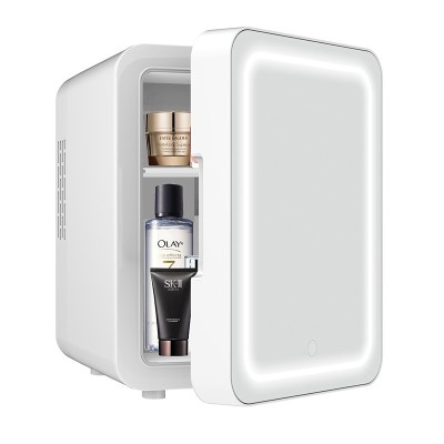 Mini frigider cosmetice, flippy, dubla functie de incalzire/racire, portabil, 12l, alb foto
