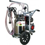 Aparat de muls Vaci Green Line T140 IN IC, 40L INOX, 1 post, 180 l/min, Grup Colector Inox, Tanc Vacuum Inclus
