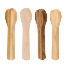 Set blocuri din lemn pentru modelat lingurite Beavercraft BB3, 4 piese