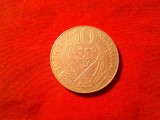Moneda 10 makuta 1978 ZAIR ,Presedinte, d=2,8cm Cu-Ni , cal. F.Buna