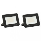 VidaXL Proiectoare cu LED, 30 W, 2 buc., alb cald