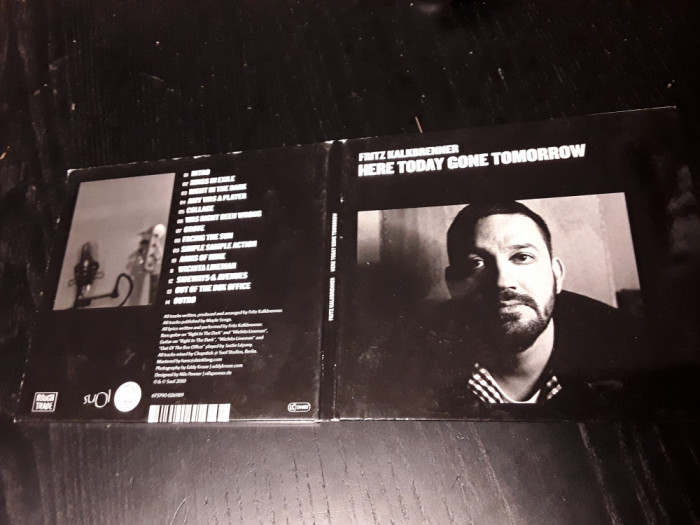 [CDA] Fritz Kalkbrenner - Here Today Gone Tomorrow - cd audio original