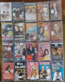 Lot de 20 casete cu muzica de petrecere ?i manele, 15 sunt sigilate