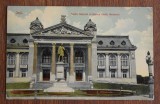 CP Iasi Jasi Jassy Teatrul National si Statuia Vasile Alecsandri, Circulata, Printata
