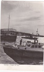 AMS - ILUSTRATA 1233, TULCEA - VEDERE DIN PORT, ANUL 1962