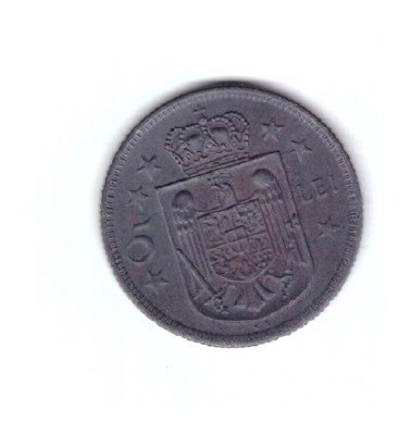 Moneda 5 lei 1930 KN, stare buna, innegrita, curata foto