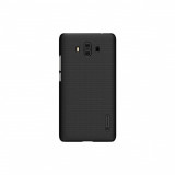 Husa Huawei Mate 10 + Folie Protectie-Nillkin Frosted Shield Negru, Carcasa