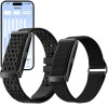Bratara Smart Fitness NeoHGS cu monitorizare puls, SpO2, somn, stres, calorii, pasi, 100+ moduri sport, notificari apel/SMS/WhatsApp, rezistenta apa I