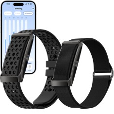 Bratara Smart Fitness NeoHGS cu monitorizare puls, SpO2, somn, stres, calorii, pasi, 100+ moduri sport, notificari apel/SMS/WhatsApp, rezistenta apa I