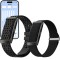 Bratara Smart Fitness NeoHGS cu monitorizare puls, SpO2, somn, stres, calorii, pasi, 100+ moduri sport, notificari apel/SMS/WhatsApp, rezistenta apa I