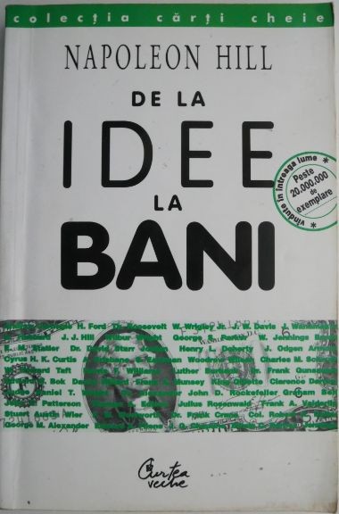 De la idee la bani &ndash; Napoleon Hill