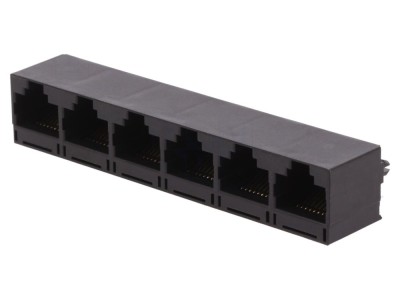 Conector soclu RJ45 Cat5 8p8c foto